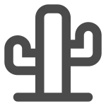 Cactus SVG Icon